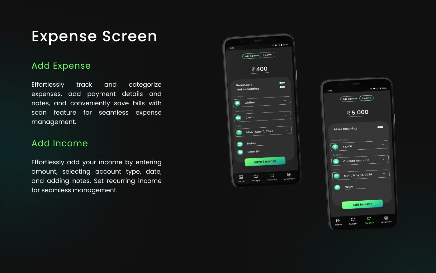 High-fidelity design screen 4