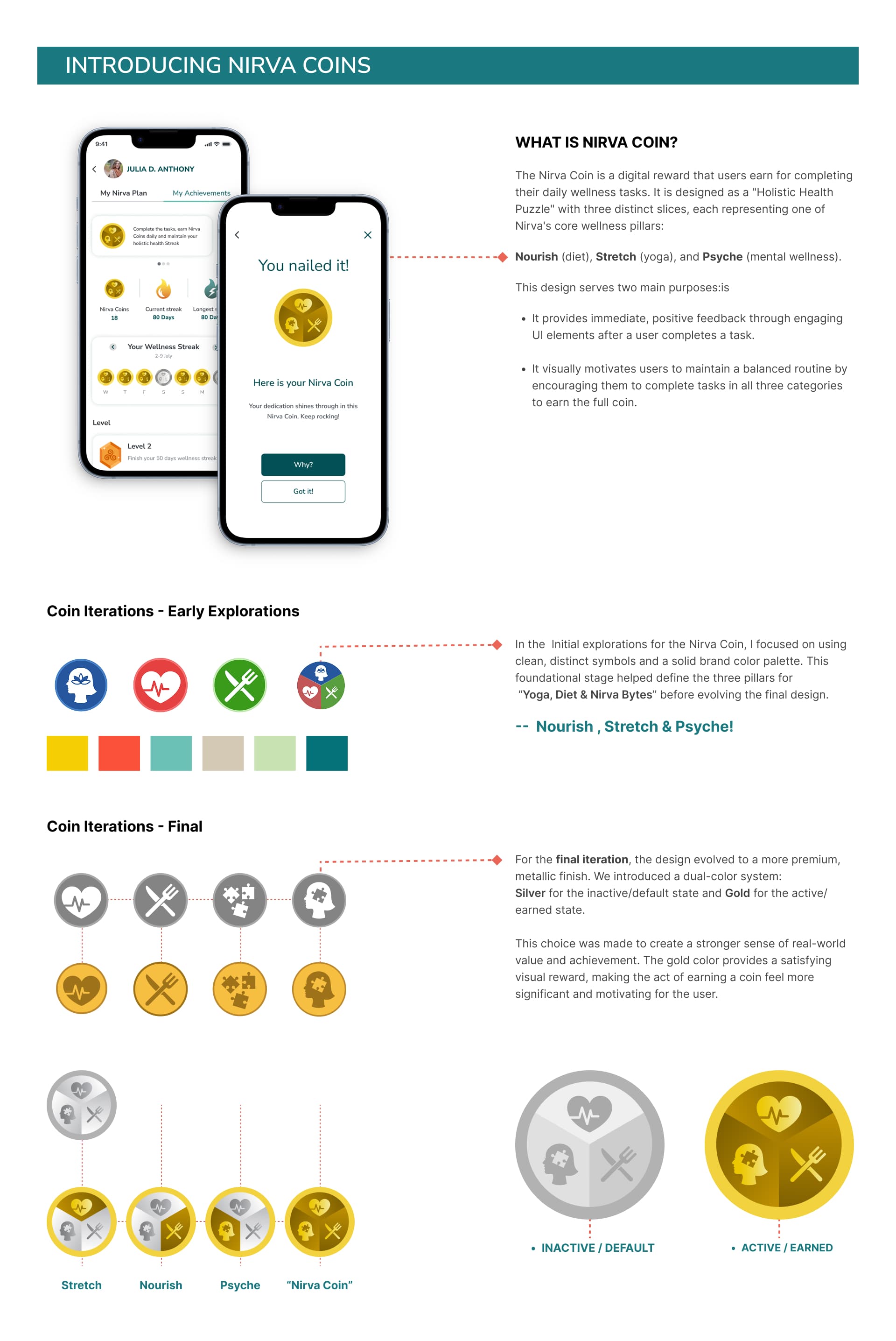 Coin and rewards system design