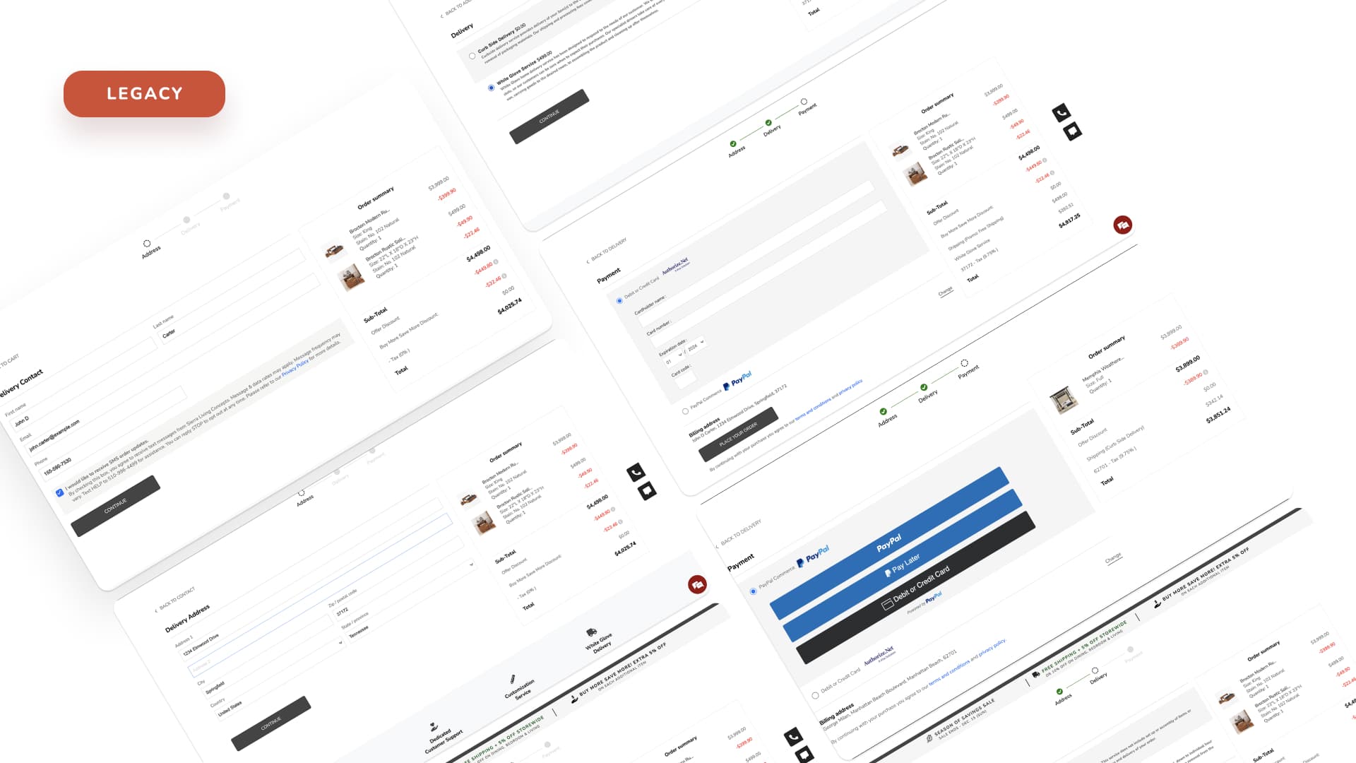 Complex form fields before redesign